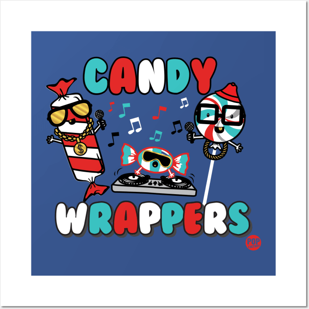 CANDY WRAPPERS Wall Art by toddgoldmanart